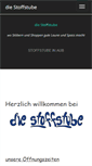 Mobile Screenshot of die-stoffstube.de